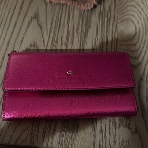 Kate spade Pink Leather Women's Wallet